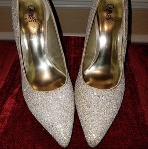 Carlos Santana Glitter Heel